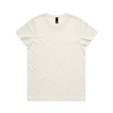 AS4001 Wo's Maple Tee  ECRU