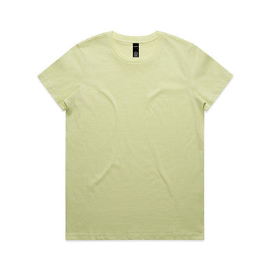 AS4001 Wo's Maple Tee  LIME