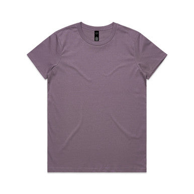 AS4001 Wo's Maple Tee  MAUVE