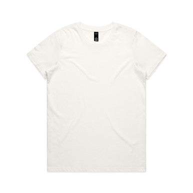 AS4001 Wo's Maple Tee  NATURAL
