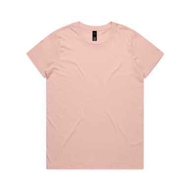 AS4001 Wo's Maple Tee  PALE PINK