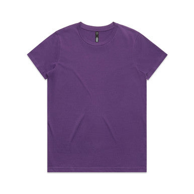 AS4001 Wo's Maple Tee  PURPLE