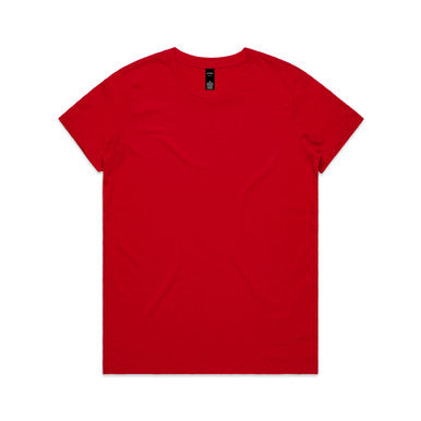 AS4001 Wo's Maple Tee  RED
