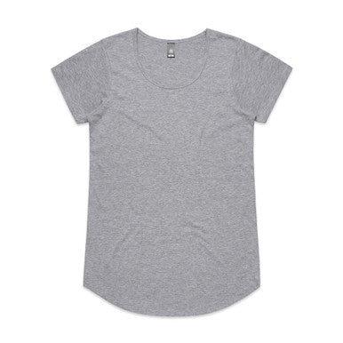 AS4008 Wo's Mali Tee  GREY MARLE