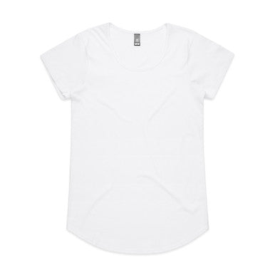 AS4008 Wo's Mali Tee  WHITE