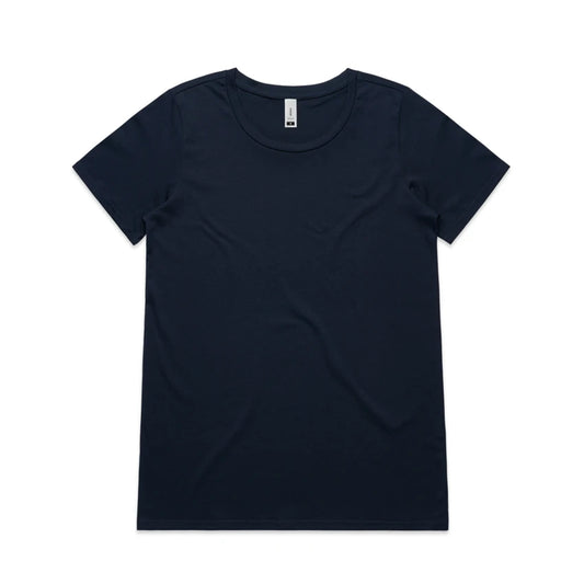 AS Colour 4011  Wo'S Shallow Scoop Tee