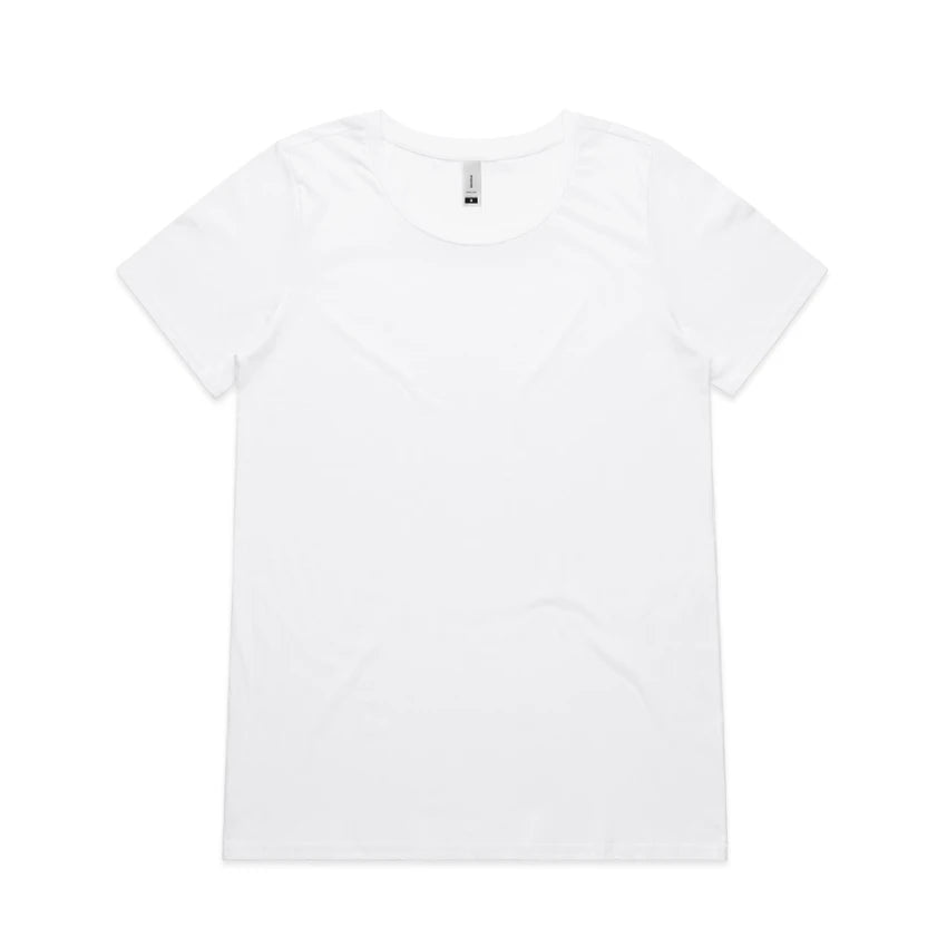 AS Colour 4011  Wo'S Shallow Scoop Tee