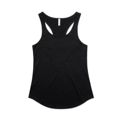 AS4013 Wo's Mali Racerback  BLACK