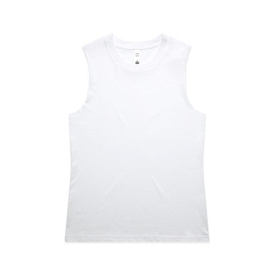 AS4017 Wo's Maple Tank  WHITE