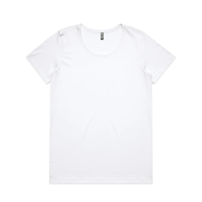 AS Colour 4019  Wo'S Maple Scoop Tee  Black