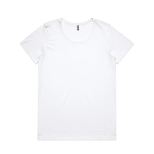 AS Colour 4019  Wo'S Maple Scoop Tee  Black