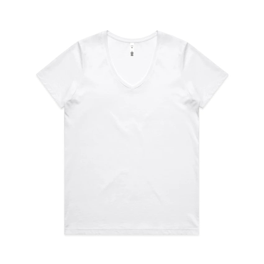 AS Colour 4023  Wo'S Maple V Neck Tee  Black