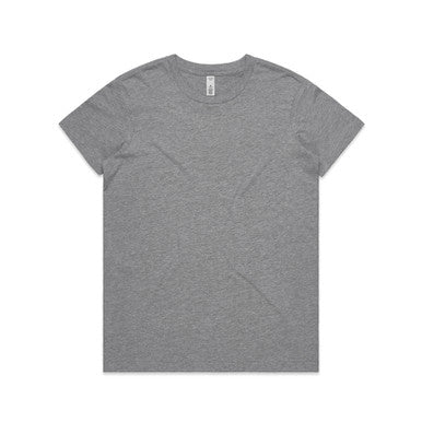 AS4051 Wo's Basic Tee  GREY MARLE