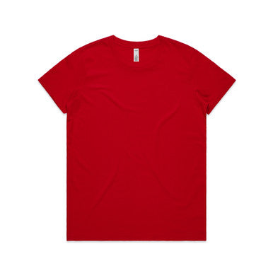 AS4051 Wo's Basic Tee  RED