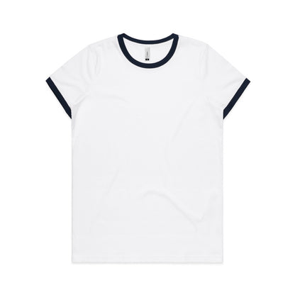 AS Colour 4053  Wo'S Maple Ringer Tee