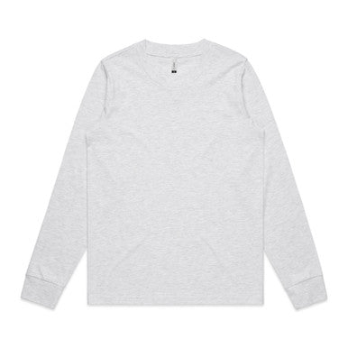 AS4056 Wo's Dice L/S Tee  ASH HEATHER