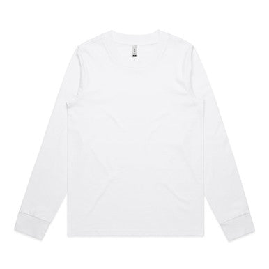 AS4056 Wo's Dice L/S Tee  WHITE