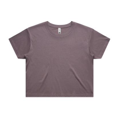 Wo's Faded Crop Tee 4062F