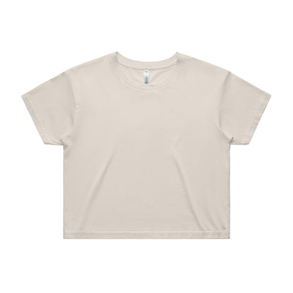 AS4062 WO'S CROP TEE (LRG - 2XL)
