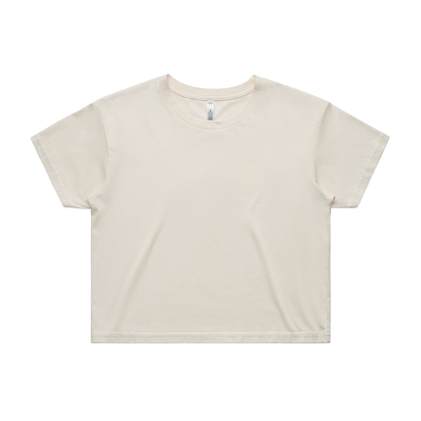 AS4062 WO'S CROP TEE (LRG - 2XL)