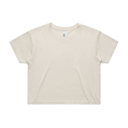 AS4062 WO'S CROP TEE (LRG - 2XL)