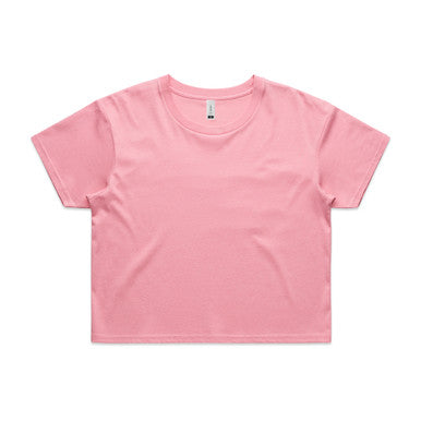 AS4062 Wo's Crop Tee  BUBBLEGUM