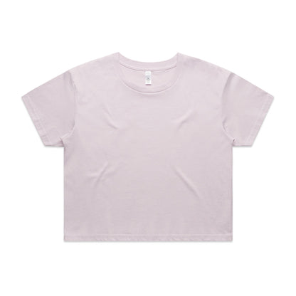 AS4062 WO'S CROP TEE (LRG - 2XL)
