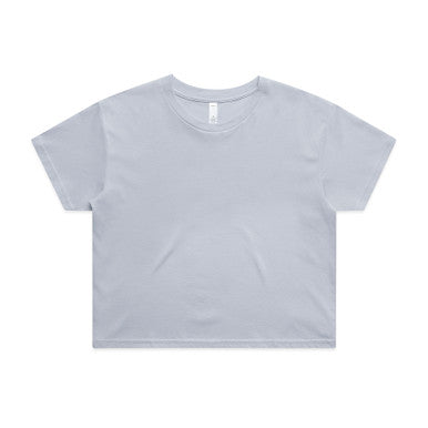 AS4062 Wo's Crop Tee  POWDER