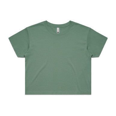 AS4062 Wo's Crop Tee  SAGE