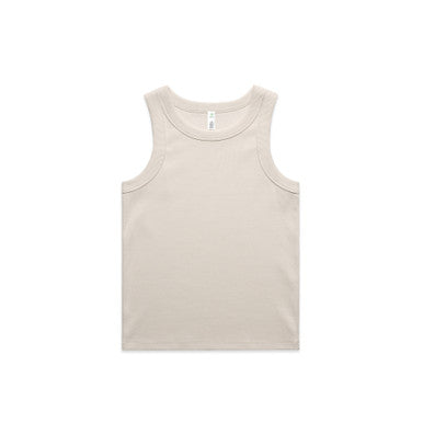 AS063G Wo's Organic Rib Tank  BONE