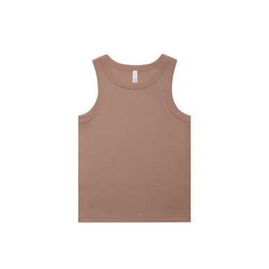AS063G Wo's Organic Rib Tank  HAZY PINK