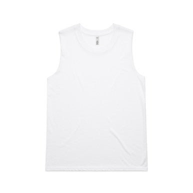 AS4069 Wo's Upside Tank  WHITE