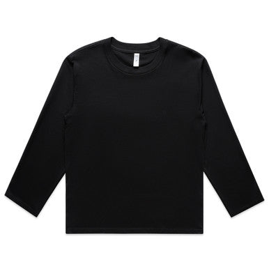 AS4071 Wo's Martina L/S Tee  BLACK