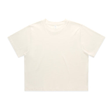 AS4072 Wo's Classic Crop Tee  ECRU