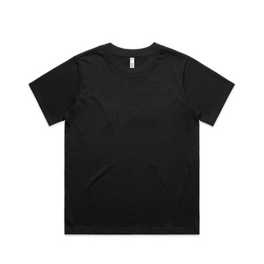 AS4079 Wo's Classic Minus Tee [-5cm]  BLACK