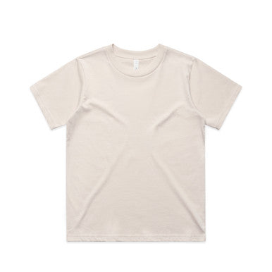 AS4079 Wo's Classic Minus Tee [-5cm]  BONE