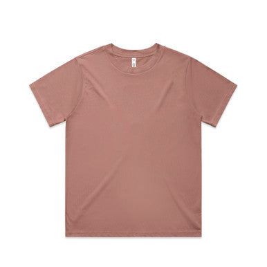AS4079 Wo's Classic Minus Tee [-5cm]  PINK