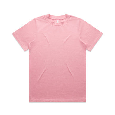 AS4080 Wo's Heavy Tee  BUBBLEGUM