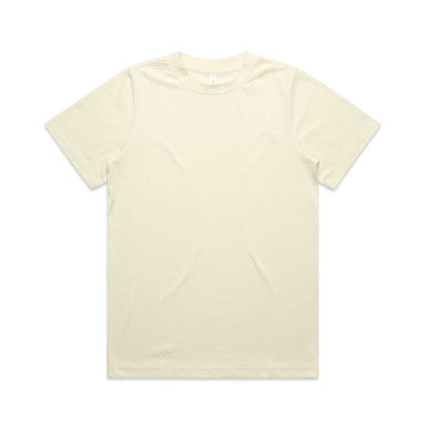 AS4080 Wo's Heavy Tee  BUTTER