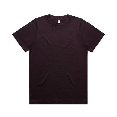 AS4080 Wo's Heavy Tee  PLUM