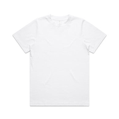 AS4080 Wo's Heavy Tee  WHITE