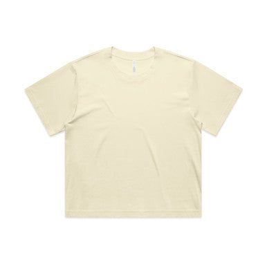 AS4093 Wo's Martina Crop Tee  BUTTER