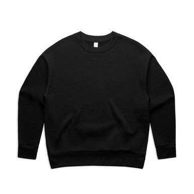AS4160 Wo's Relax Crew  BLACK