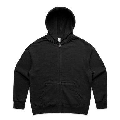 AS4162 Wo's Relax Zip Hood  BLACK