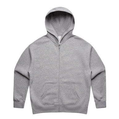 AS4162 Wo's Relax Zip Hood  GREY MARLE
