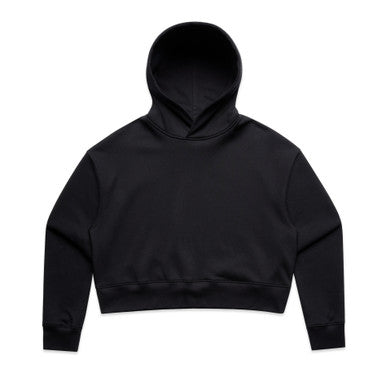 AS4168 Wo's Relax Crop Hood  BLACK