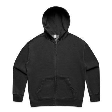 AS4170 Wo's Relax Faded Zip Hood  FADED BLACK