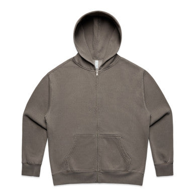 AS4170 Wo's Relax Faded Zip Hood  FADED GREY