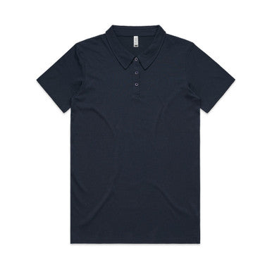 AS4402 Wo's Amy Polo  NAVY