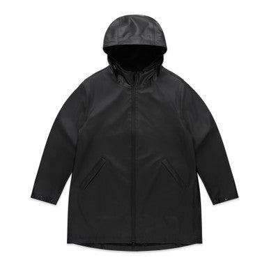 AS4530 Wo's Rain Jacket  BLACK